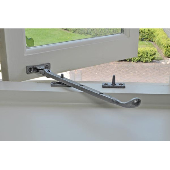 Kirkpatrick 1312 Medusa Casement Stay - Pewter Finish