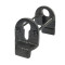 Kirkpatrick 1482 Euro Cylinder Pull with Back-To-Back Fixings - Concealed Version