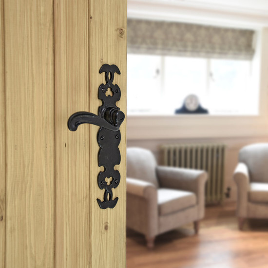 Kirkpatrick 1563 Curved Twining Lever Door Handle