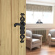 Kirkpatrick 1563 Curved Twining Lever Door Handle