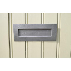 Kirkpatrick 1911 Rustic Smooth Letter Plate - Pewter Finish