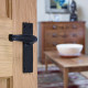 Kirkpatrick 2439 Rustic Lever Door Handle