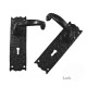 Kirkpatrick 2451 Wide Cratered Lever Door Handle