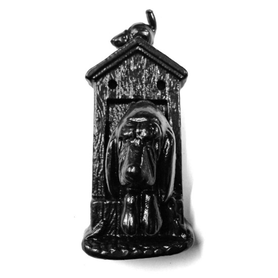 Kirkpatrick 2614 Bloodhound In Kennel Door Knocker