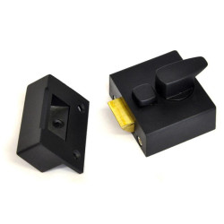 Kirkpatrick 5143 Narrow Night Latch - Black