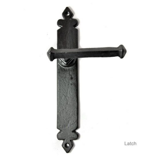 Kirkpatrick 6051 Lever Door Handle - Forged Matt Finish - Unsprung
