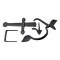 Kirkpatrick 6056 Thumb Latch - Forged Matt Finish