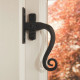Kirkpatrick 6063 Lockable Casement Fastener - Forged Matt Finish