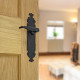 Kirkpatrick 754 Tulip Lever Door Handle