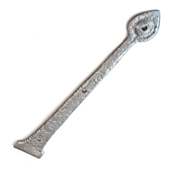Kirkpatrick 814F Norman Door Hinge Fronts - Pewter Finish