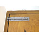 Kirkpatrick 830 Scroll Bolt - Pewter Finish
