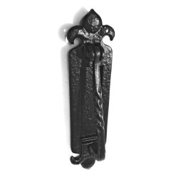 Kirkpatrick 967 Fleur de Lys Vertical Letter Plate Knocker