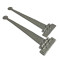 Kirkpatrick A6057 Penny End Hinges - Argent Finish