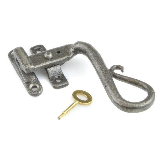 Kirkpatrick A6062 Lockable Casement Fastener - Argent Finish