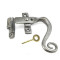 Kirkpatrick A6063 Lockable Casement Fastener - Argent Finish
