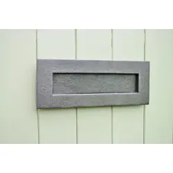 Kirkpatrick A6080 Letter Plate - Argent Finish