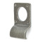 Kirkpatrick A6081 Cylinder Latch Cover - Argent Finish