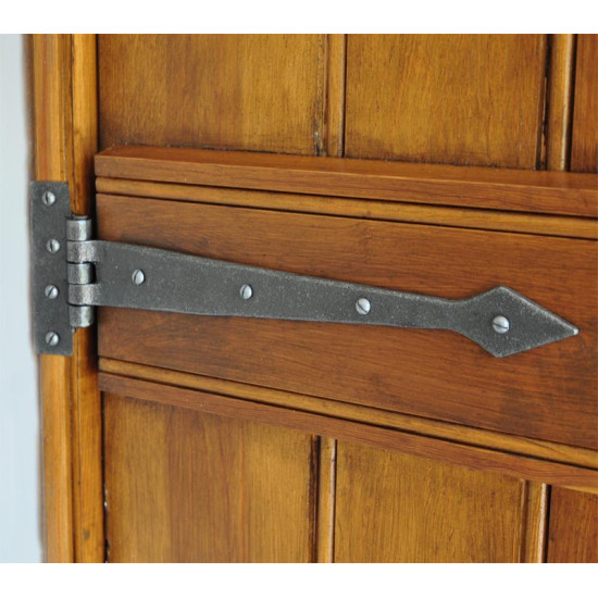 Kirkpatrick A6082 Arrowhead Hinges - Argent Finish