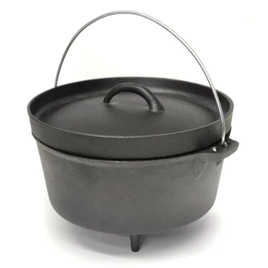 Cast Iron Dutch Oven Cooking Pot