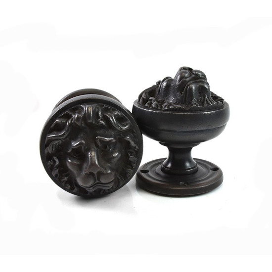 Lions Head Door Knob