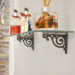 Little Lobe Cast Iron Shelf Bracket