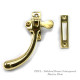 Lockable Bulb End Casement Fastener