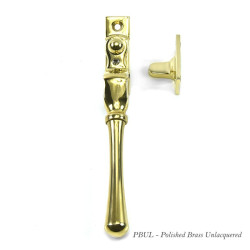 Lockable Double Night Vent Casement Fastener - Bulb End