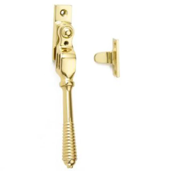 Croft 6438LLockable Double Night Vent Casement Fastener - Reeded