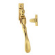 Lockable Double Night Vent Casement Fastener - Spoon End
