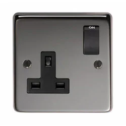 Black Nickel Single Socket