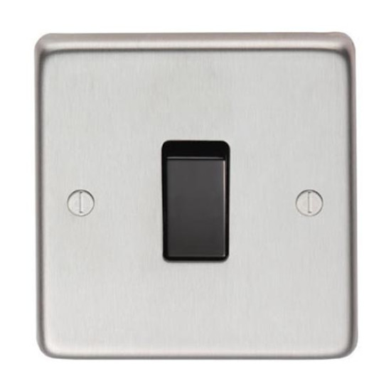 Satin Stainless Steel Single Light Switch