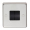 Satin Stainless Steel Double Light Switch