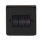 Matt Black Triple Light Switch
