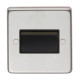 Satin Stainless Steel Fan Isolator Switch