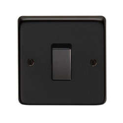 Matt Black Intermediate Switch - 20 Amp