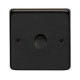 Matt Black Single Dimmer Switch - 400w