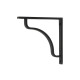 Matt Black Abingdon Shelf Bracket