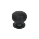Matt Black Beehive Cabinet Knob