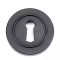 Matt Black Round Escutcheon