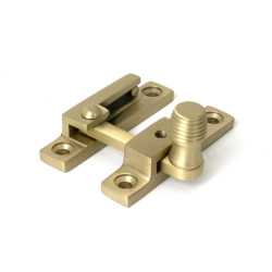 Narrow Beehive Quadrant Fastener - Satin Brass