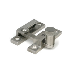 Narrow Brompton Quadrant Fastener - Satin Marine Stainless Steel