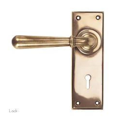 Newbury Lever - Polished Bronze