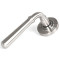 Newbury Lever on Beehive Rose Set - Satin Marine Stainless Steel