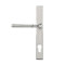 Newbury Slimline Sprung Lever Espagnolette - Polished Marine Stainless Steel