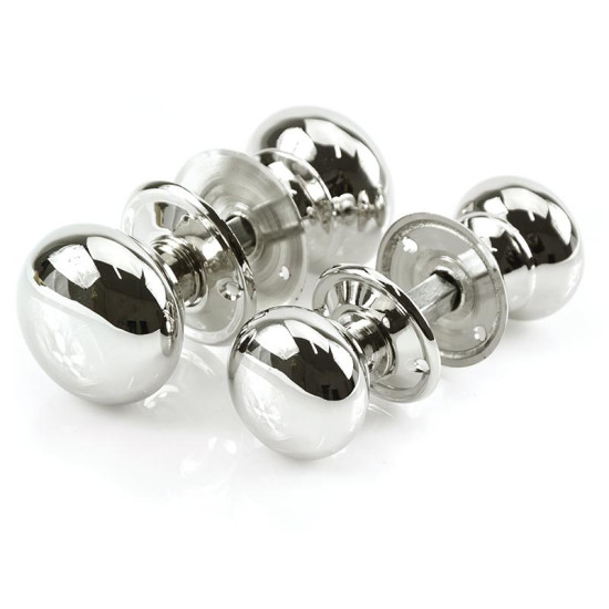 Nickel Cottage Door Knobs