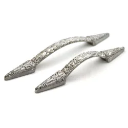 Nickel Gothic Aztec Pull Handle