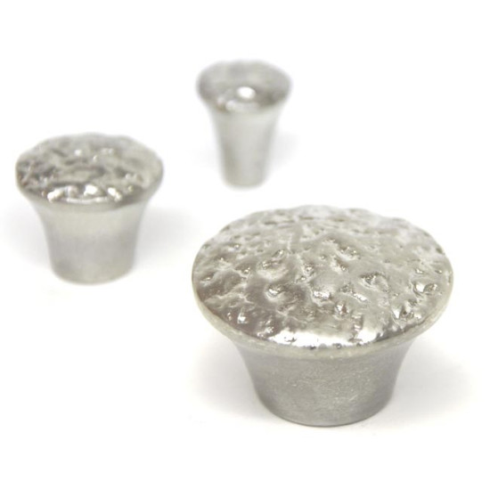 Nickel Pacific Round Cabinet Knob