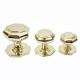 Octagon Brass Centre Door Knob