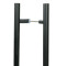 Offset T Bar Handle with Back-to-Back Fixings - Matt Black