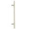 Offset T Bar Handle with Bolt Fixings - Satin Marine Stainless Steel